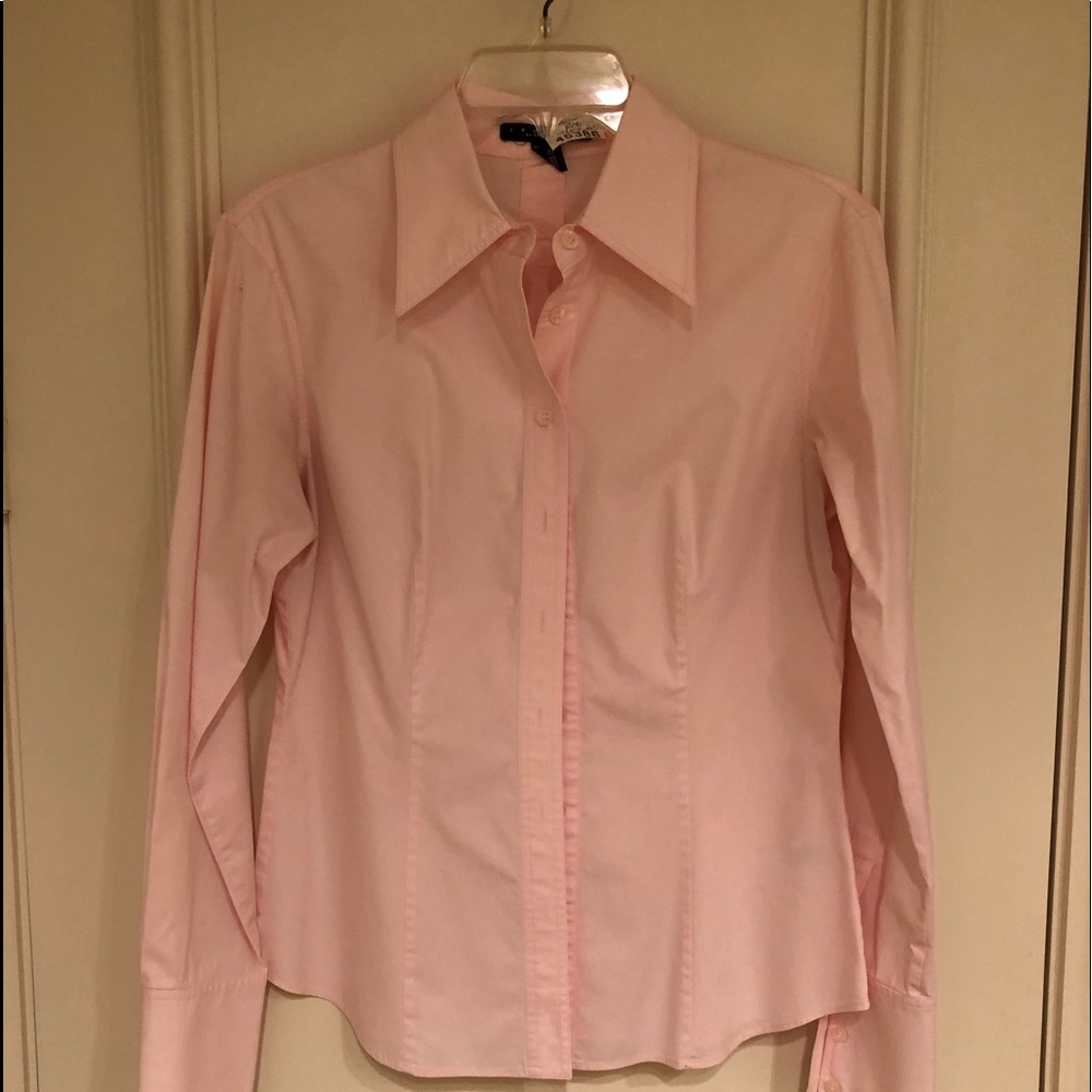 Laundry Front & Back Button-down Blouse